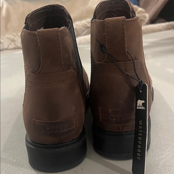 Sorel Women’s Brown Leather Chelsea Boots - Picture 5 of 7